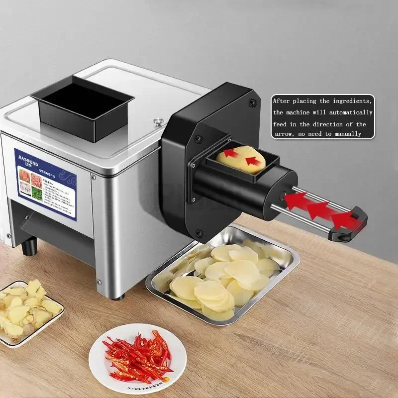 Automatic Meat Slicer Home - Machine à trancher la viande électrique,