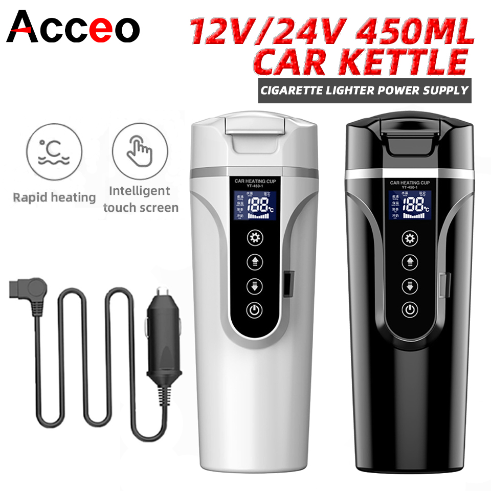 Electric Kettle Temperature Control - R31 450ml tasse chauffante de voiture