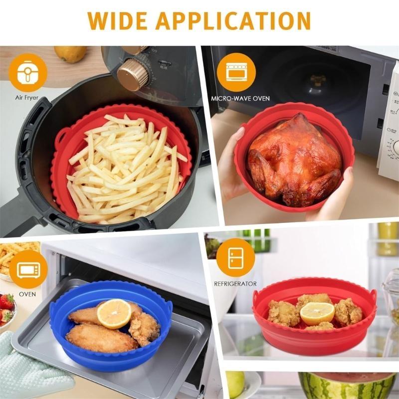 Air Fryer Silicone Pot Liner - D0AB – panier à doublures en