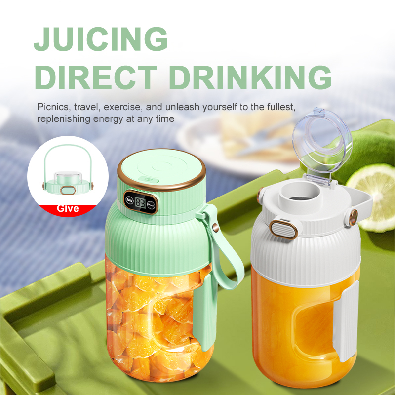Immersion Hand Blender Set - Presse-agrumes Portable de 1000ML, presse-fruits, chargeur