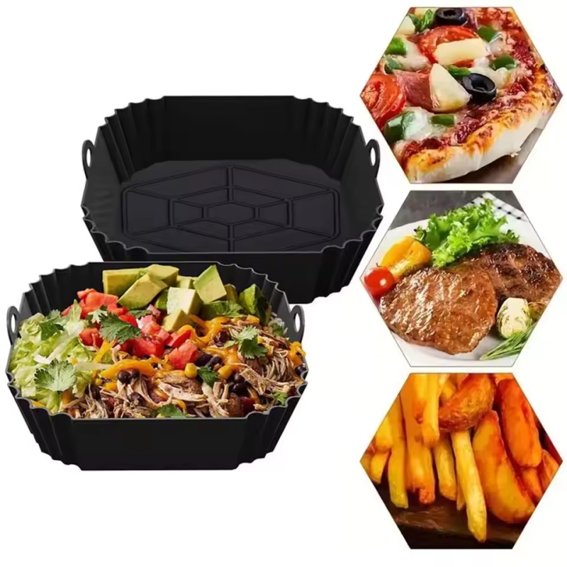 Air Fryer Silicone Pot Liner - Plateau de Pot de friteuse à