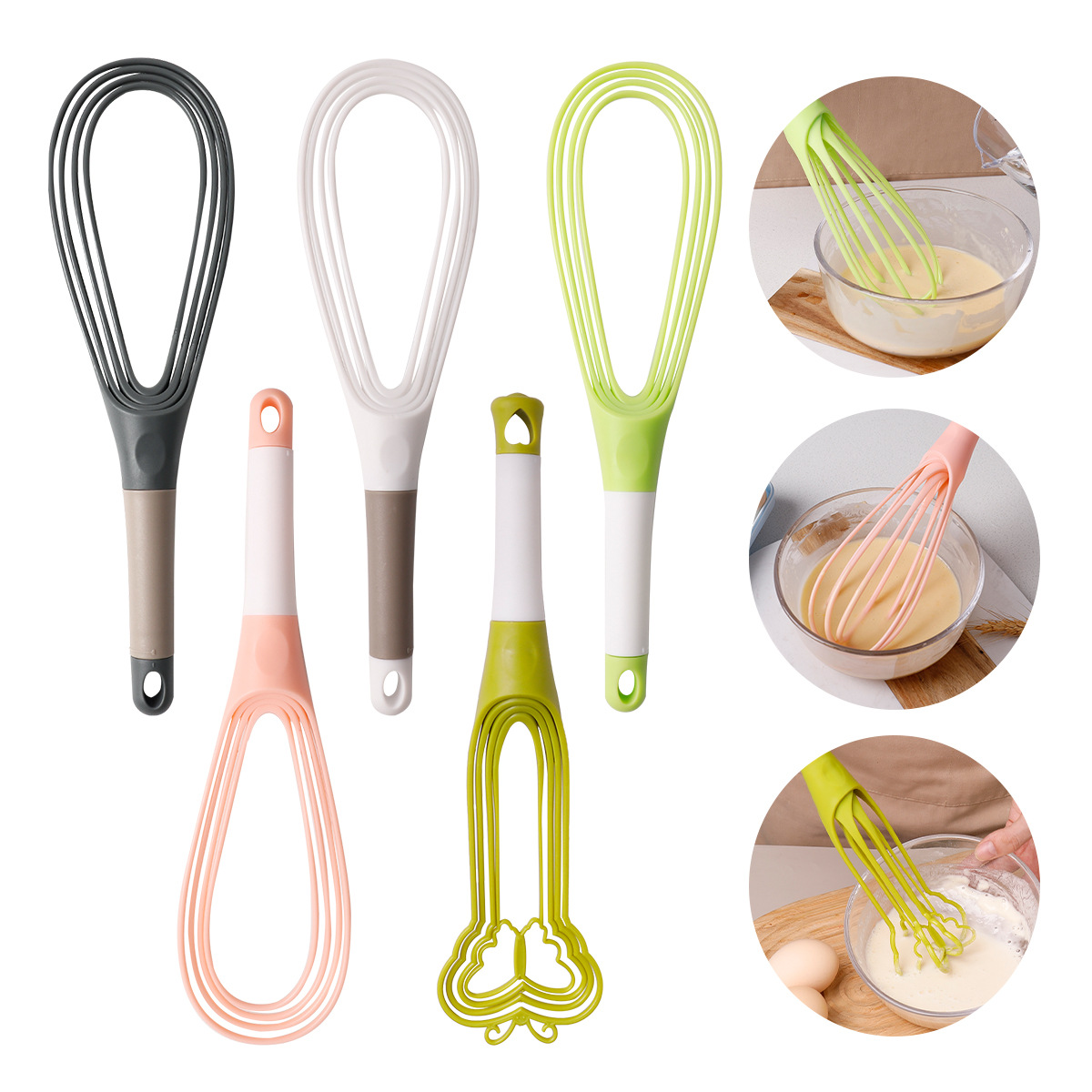 1 pièce Fouet à œufs rotatif,  - Immersion Hand Blender Set avis et prix