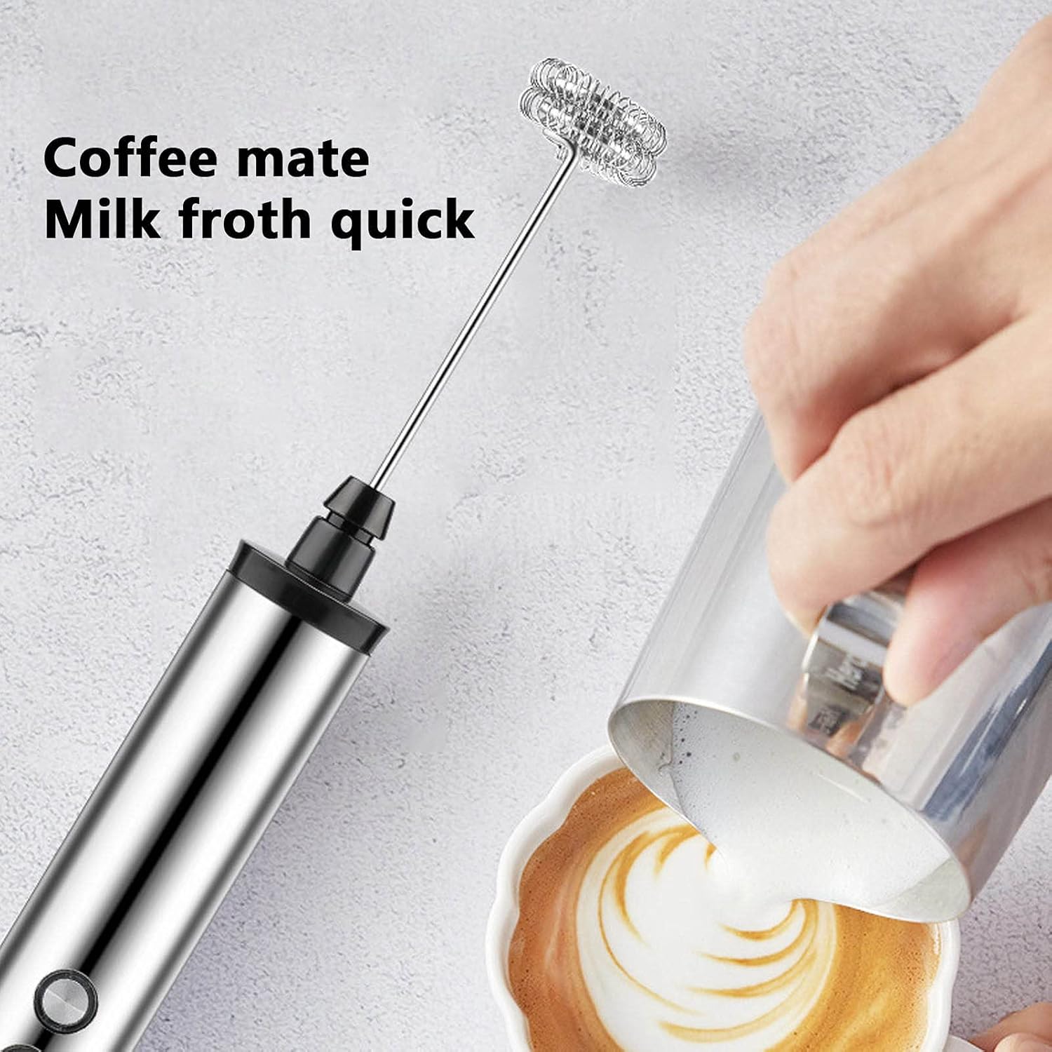Mélangeur à lait électrique po - Electric Milk Frother Handheld avis et prix