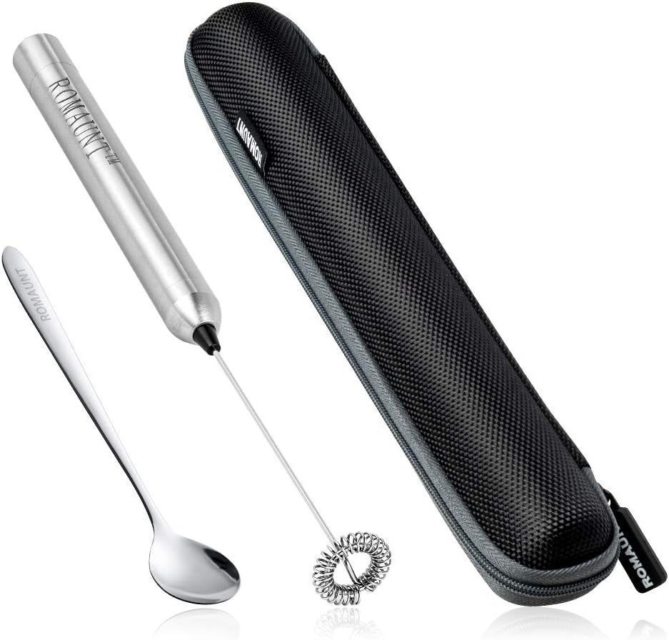 Mousseur à lait électrique por - Electric Milk Frother Handheld avis et prix