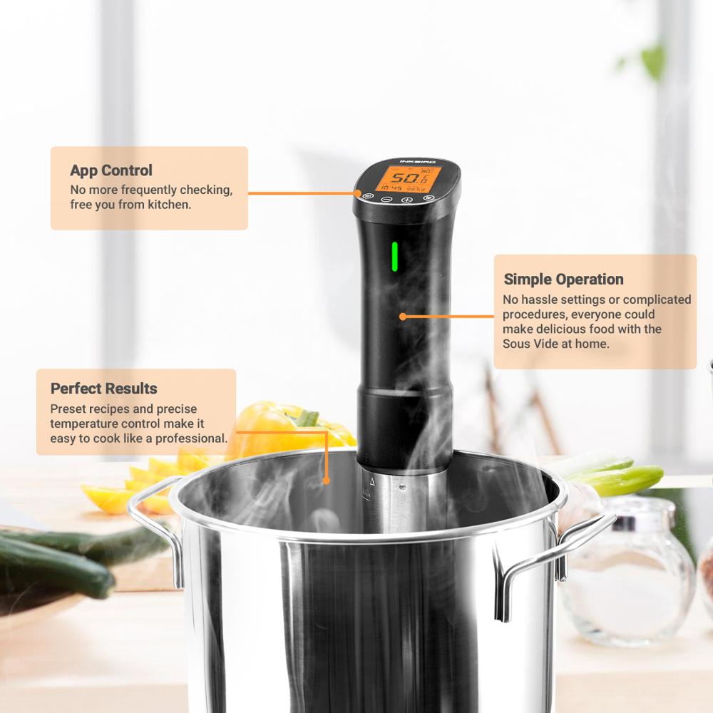 INKBIRD ISV-200W Wi-Fi culinai - Digital Sous Vide Precision Cooker avis et prix