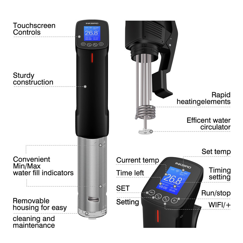 INKBIRD – cuiseur culinaire So - Digital Sous Vide Precision Cooker avis et prix