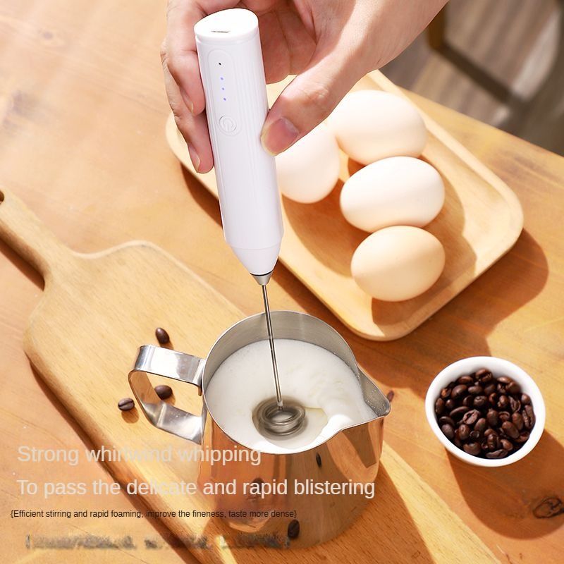 Mousseur à lait électrique, mé - Electric Milk Frother Handheld avis et prix