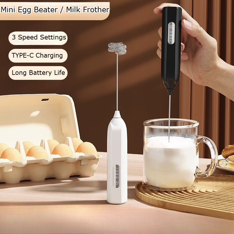 Nouveau mousseur à lait électr - Electric Milk Frother Handheld avis et prix