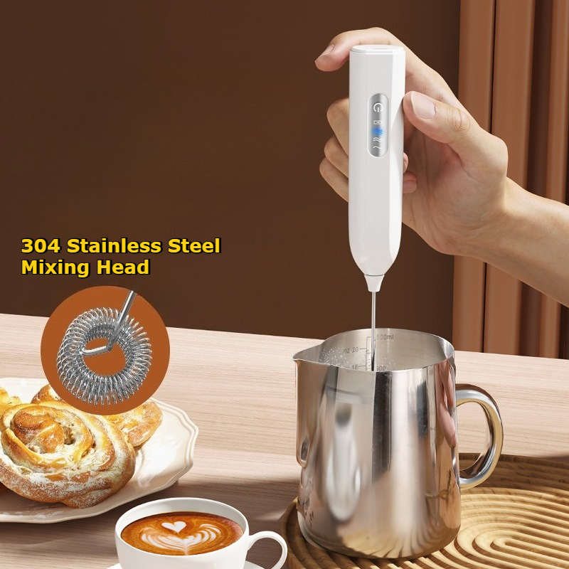 Nouveau mousseur à lait électr - Electric Milk Frother Handheld avis et prix
