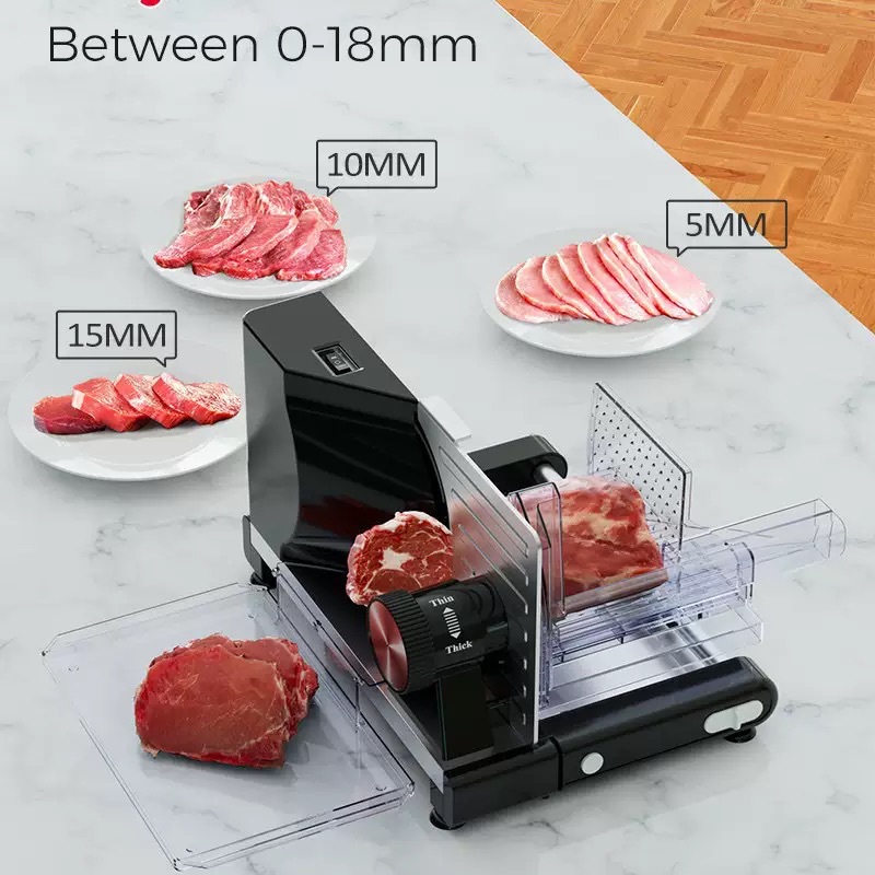 Trancheuse Électrique Domestiq - Automatic Meat Slicer Home avis et prix