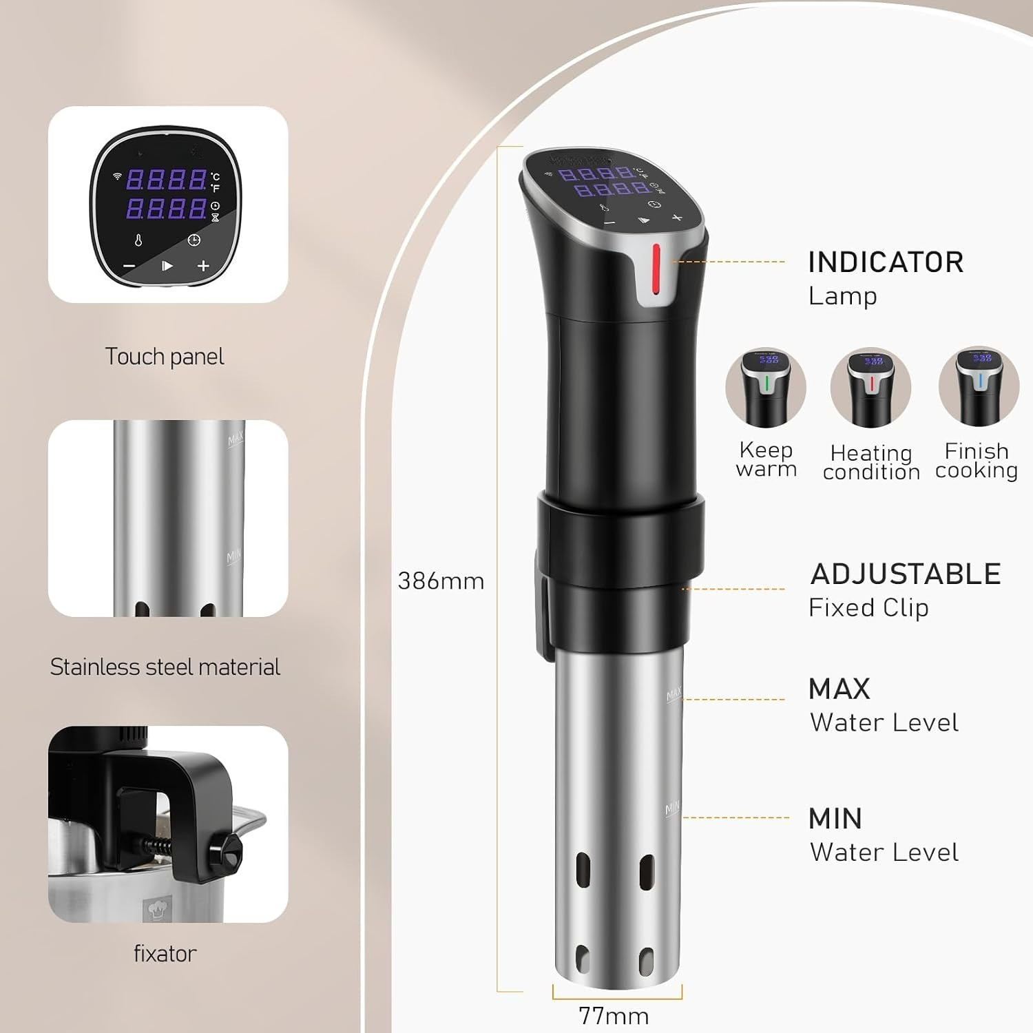 Cuisinière sous vide de précis - Digital Sous Vide Precision Cooker avis et prix